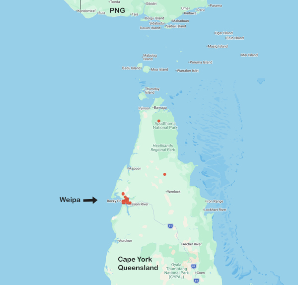collecting locality map for 'O'Reilly, M.R.'